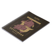 GRYFFINDOR™ハウスブレイブアットハート ノートブック (左側)