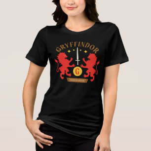 GRYFFINDOR™ハウス ダブルライオン・ソード グラフィック トライブレンドＴシャツ