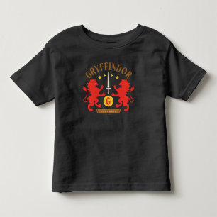 GRYFFINDOR™ ハウス ダブル ライオン ソード グラフィック トドラーTシャツ