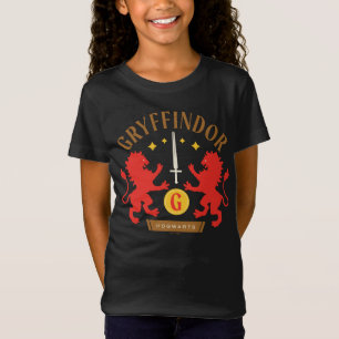 GRYFFINDOR™ ハウス ダブル ライオン ソード グラフィック Tシャツ
