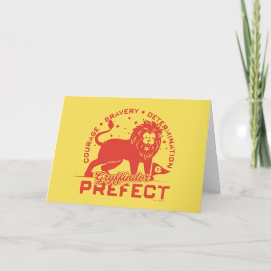 GRYFFINDOR™プレフェクトバッジ カード (正面)