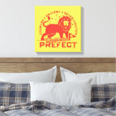 GRYFFINDOR™プレフェクトバッジ キャンバスプリント (インサイチュ (寝室))