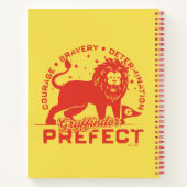 GRYFFINDOR™プレフェクトバッジ ノートブック (裏面)