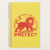 GRYFFINDOR™プレフェクトバッジ プランナー手帳 (正面)