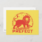 GRYFFINDOR™プレフェクトバッジ ポストカード (正面/裏面)