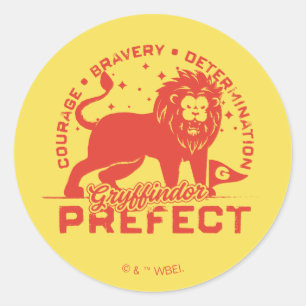 GRYFFINDOR™プレフェクトバッジ ラウンドシール