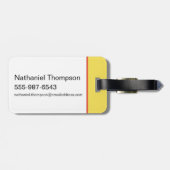 GRYFFINDOR™プレフェクトバッジ ラゲッジタグ (裏面横)