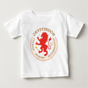 GRYFFINDOR™ レッドライオン ハウスプライド バッジ ベビーTシャツ