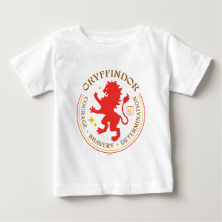 GRYFFINDOR™ レッドライオン ハウスプライド バッジ ベビーTシャツ