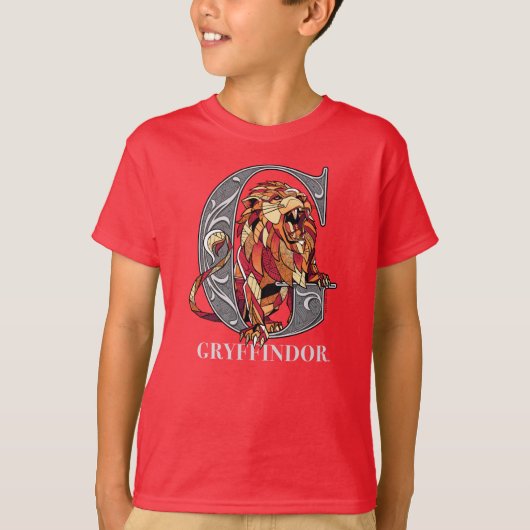 GRYFFINDOR™十字型エンブレム Tシャツ (正面)