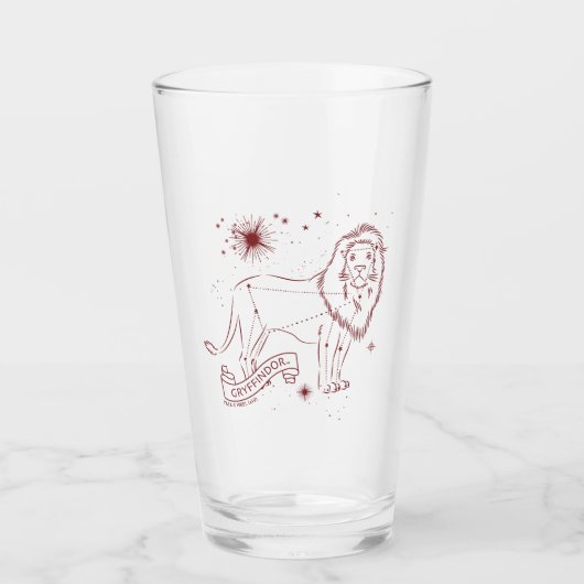GRYFFINDOR™星座のグラフィック タンブラーグラス (正面)