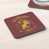GRYFFINDOR™ 決意 勇気 勇敢 紋章 コースター (左側)