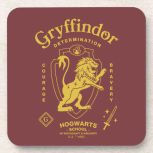 GRYFFINDOR™ 決意 勇気 勇敢 紋章 コースター
