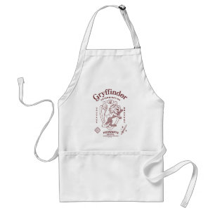 GRYFFINDOR™ 決意 勇気 勇敢 紋章 スタンダードエプロン
