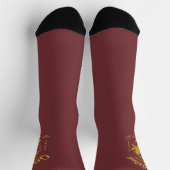 GRYFFINDOR™ 決意 勇気 勇敢 紋章 ソックス (上部)