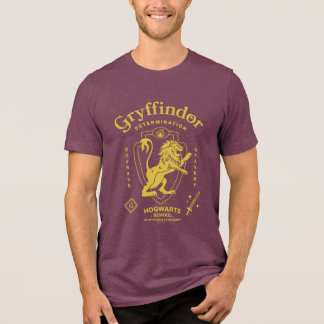GRYFFINDOR™ 決意 勇気 勇敢 紋章 トライブレンドＴシャツ