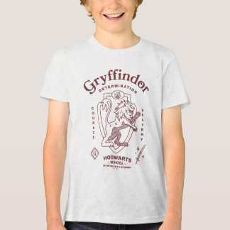GRYFFINDOR™ 決意 勇気 勇敢 紋章 トライブレンドTシャツ