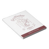 GRYFFINDOR™ 決意 勇気 勇敢 紋章 ノートパッド (アングル)
