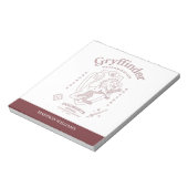 GRYFFINDOR™ 決意 勇気 勇敢 紋章 ノートパッド (回転)
