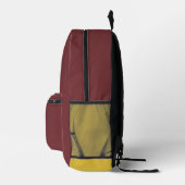 GRYFFINDOR™ 決意 勇気 勇敢 紋章 プリントバックパック (右)