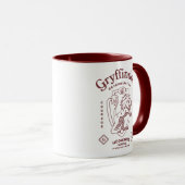GRYFFINDOR™ 決意 勇気 勇敢 紋章 マグカップ (正面右)