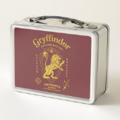 GRYFFINDOR™ 決意 勇気 勇敢 紋章 メタルランチボックス (裏面)