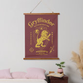 GRYFFINDOR™ 決意 勇気 勇敢 紋章 吊り下げ型タペストリー (寝室)