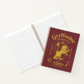 GRYFFINDOR™ Determination Courage Bravery Crest ノートブック (内部)