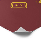 GRYFFINDOR™ Determination Courage Bravery Crest ポスター (角)