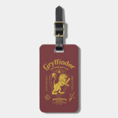 GRYFFINDOR™ Determination Courage Bravery Crest ラゲッジタグ (正面縦)