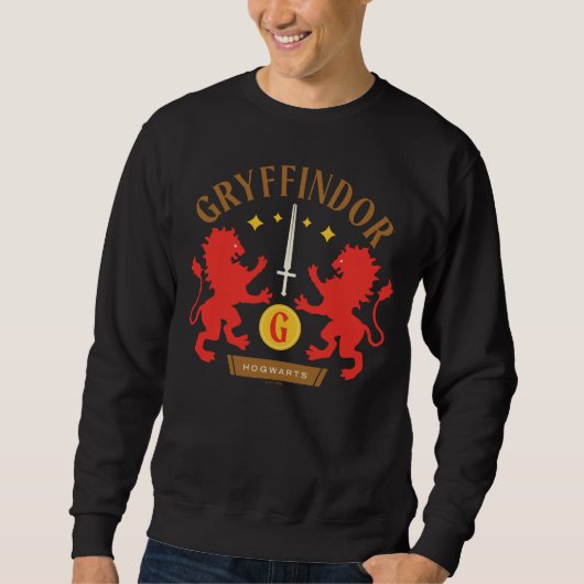 GRYFFINDOR™ House Double Lion Sword Graphic スウェットシャツ (正面)