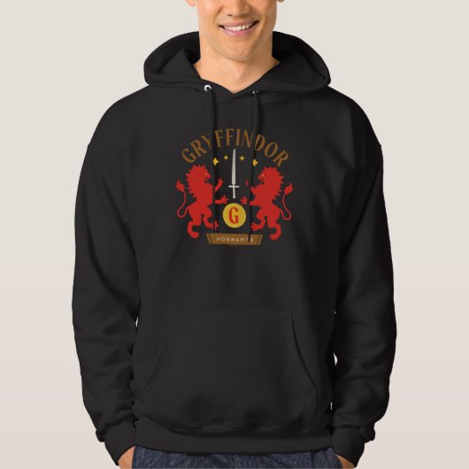 GRYFFINDOR™ House Double Lion Sword Graphic パーカ (正面)