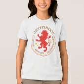 GRYFFINDOR™ Red Lion House Pride Badge トライブレンドＴシャツ (正面)