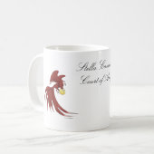 Gryffonおよび天使 コーヒーマグカップ (正面左)