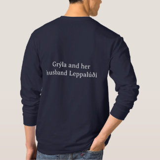 Grýla and  Leppalúði Tee Shirt Tシャツ