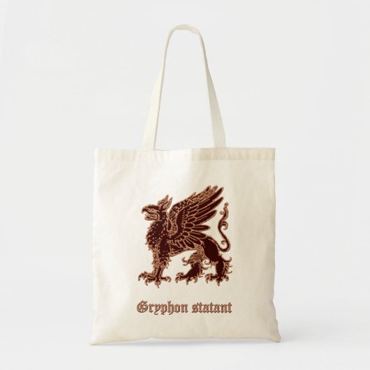 Gryphonの中世紋章学 トートバッグ (正面)