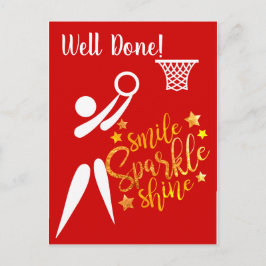 GSプレイヤーのテーマはNetballを上手く行った ポストカード