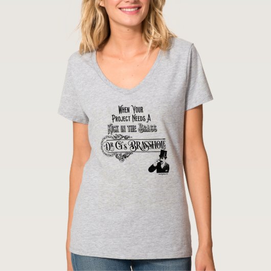 G's Brasshole Women's Tee先生の Tシャツ (正面)