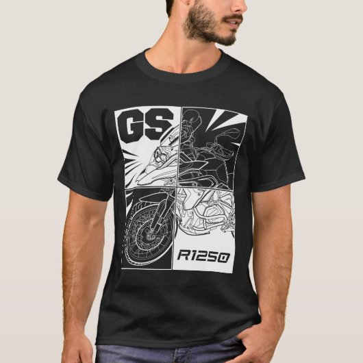 GS R1250、GS R 1250 Tシャツ (正面)