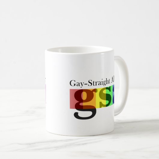 GSAのクラシックのマグ コーヒーマグカップ (正面右)