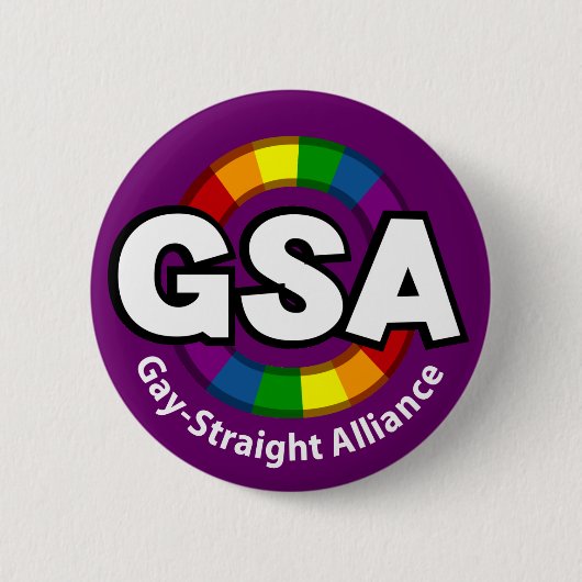 GSA ToonAラウンドダークボタン 缶バッジ (正面)