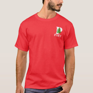 GSBの詩人のポケット2 Tシャツ