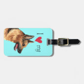 GSDが大好き ラゲッジタグ (正面横)