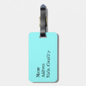 GSDが大好き ラゲッジタグ (裏面縦)