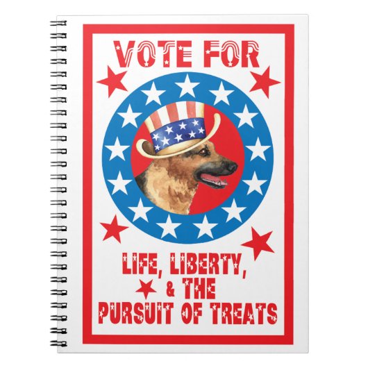 GSDに投票 ノートブック (正面)