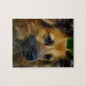 GSDドイツの羊飼いの写真 ジグソーパズル (横)