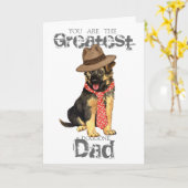 GSDパパ カード (黄色い花)