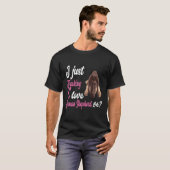 GSD052 – 私は単に自由な愛ドイツの羊飼いOK Tシャツ (正面フル)