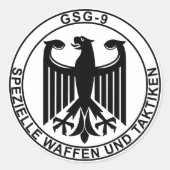 GSG-9 ラウンドシール (正面)