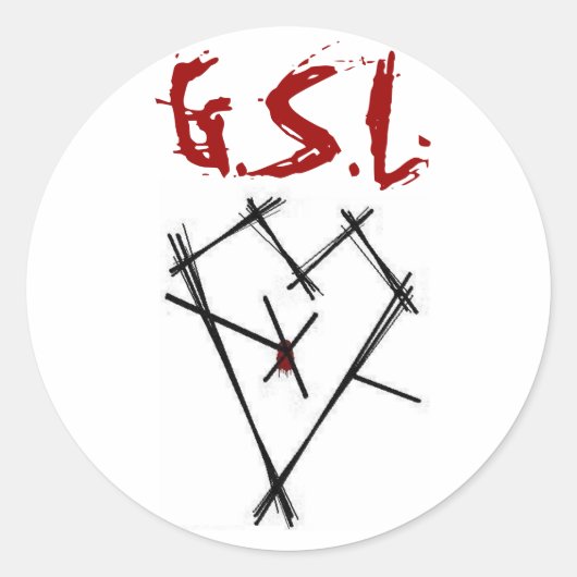 GSLシール ラウンドシール (正面)